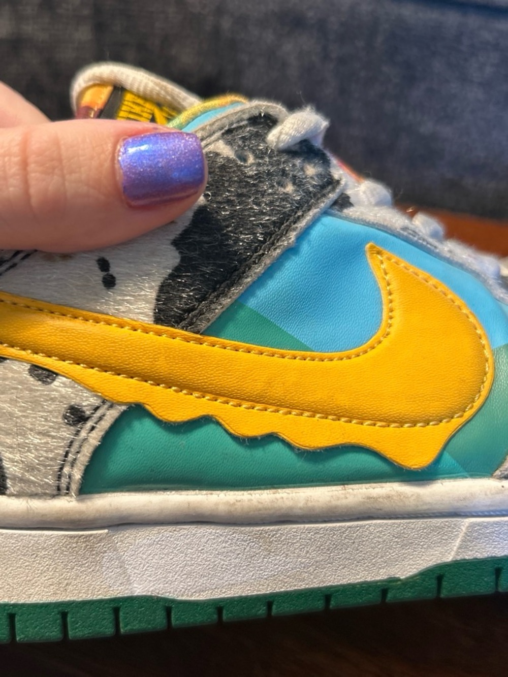 Ben & Jerry’s Nike collab “chunky dunky”